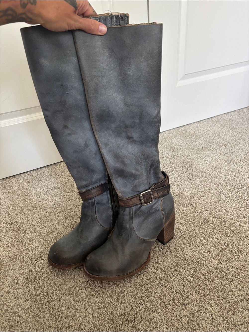 Freebird by steven leather boots - Picture 2 of 10